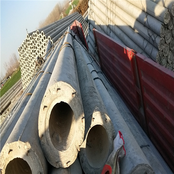 山东泰安宁阳钢筋混凝土八米水泥预应力国标杆50根，人工自缷车完美缷车视频